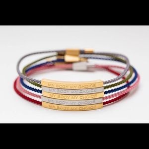 My body my choice bracelet